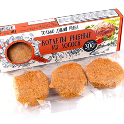 Котлеты рыбные из лосося