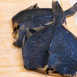 Камбала вяленая